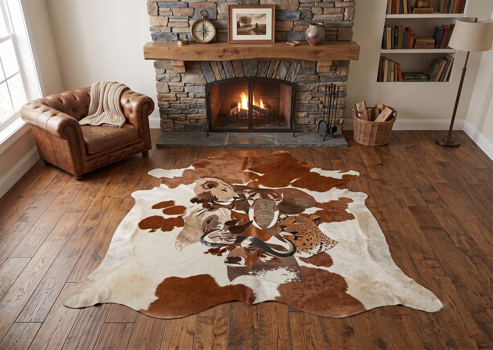 The Big 5 - Full Hide Rug