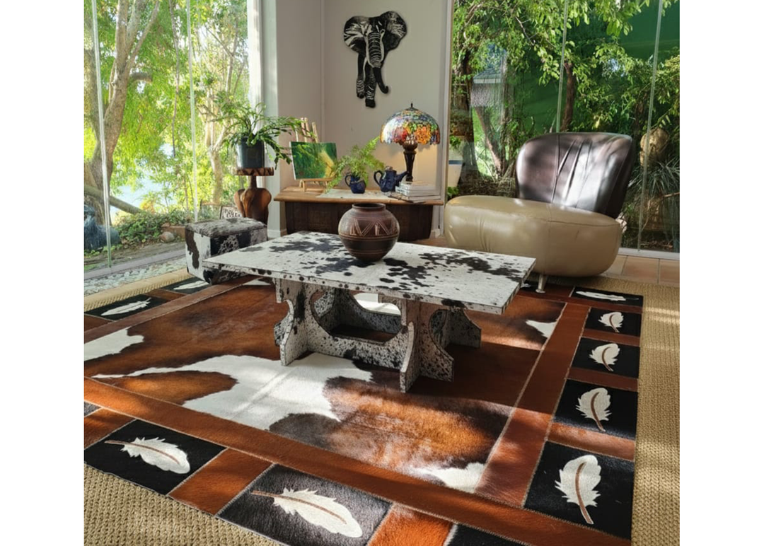 Feather Border - Rug