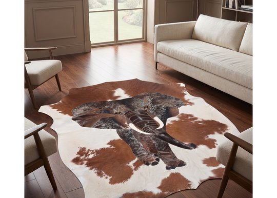Elephant - Full Hide Rug