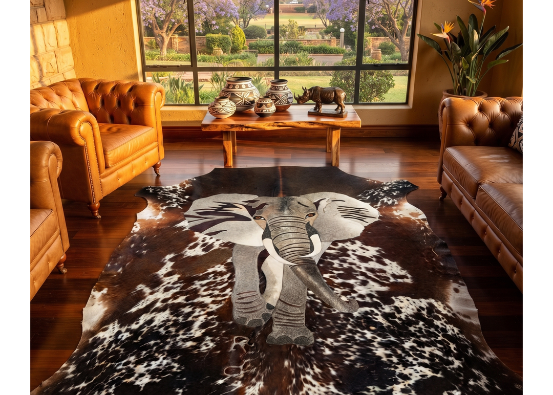 Elephant - Full Hide Rug
