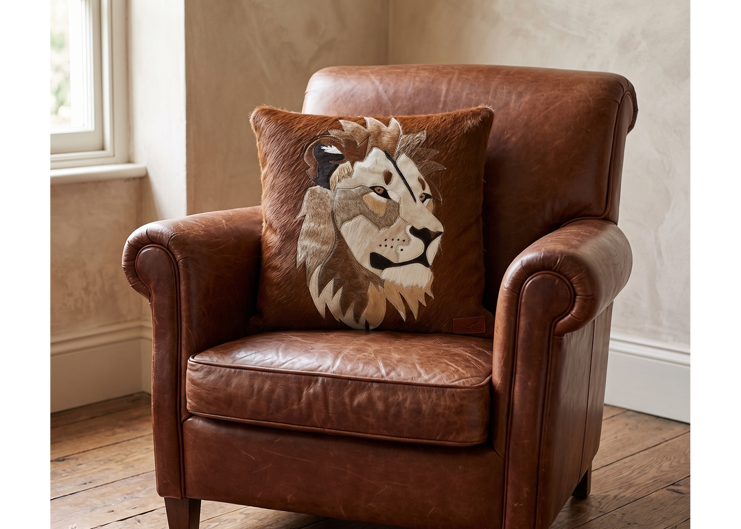 Lion Cushion Cover