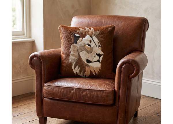 Lion Cushion Cover