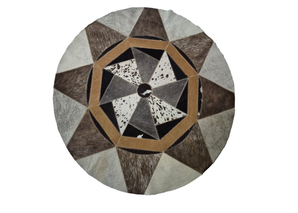 Patterned - Round Rug/Wall