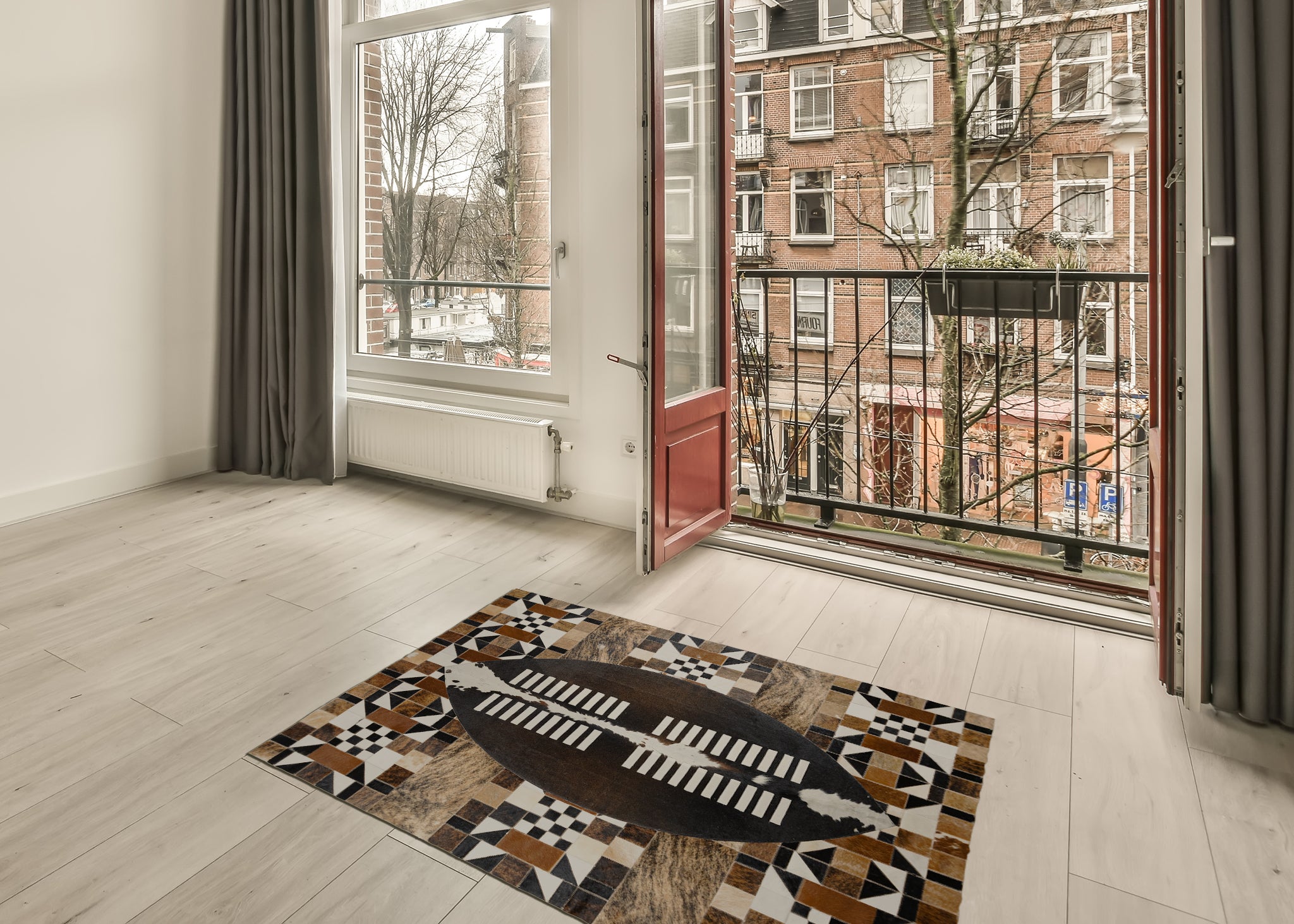 Zulu Warrior Battle Shield - Rug – Vukari