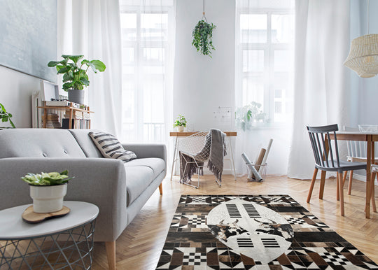 Shield & Bulls Rug