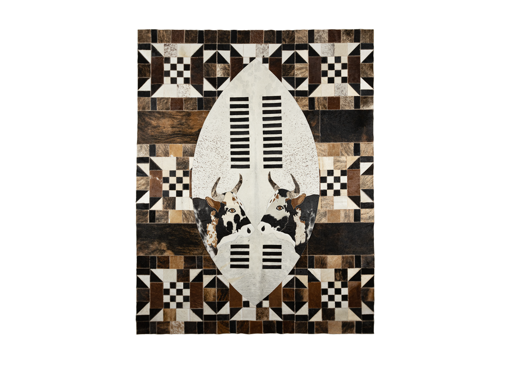 Shield & Bulls Rug