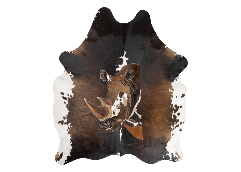 Mythical Rhino Full Hide Rug
