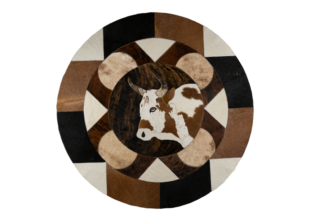 Bull - Round Rug