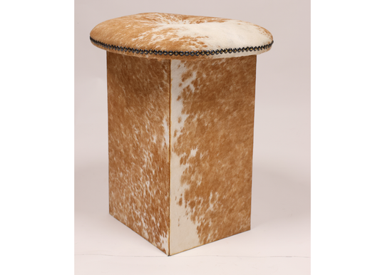 Stool - Tan Nguni Hide