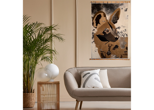 Wild Dog Profile - Wall