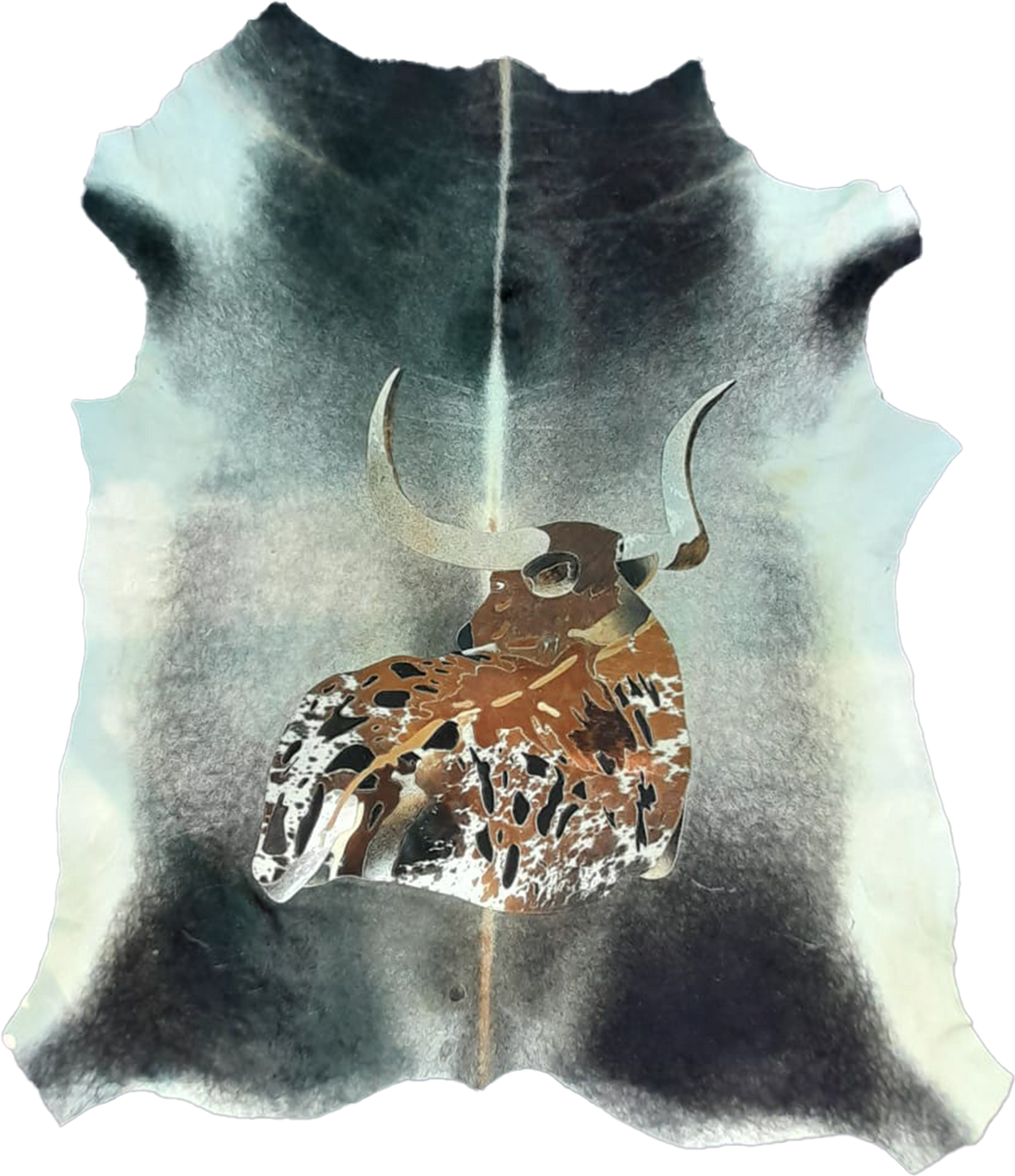 Babylon Long Horn - Full Hide Rug