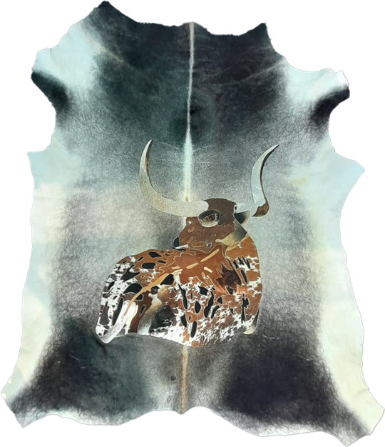 Babylon Long Horn - Full Hide Rug