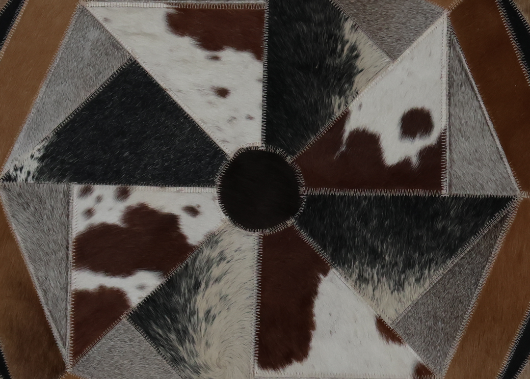 Patterned - Round Rug